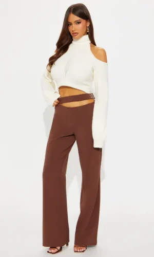 Pantalón chocolate