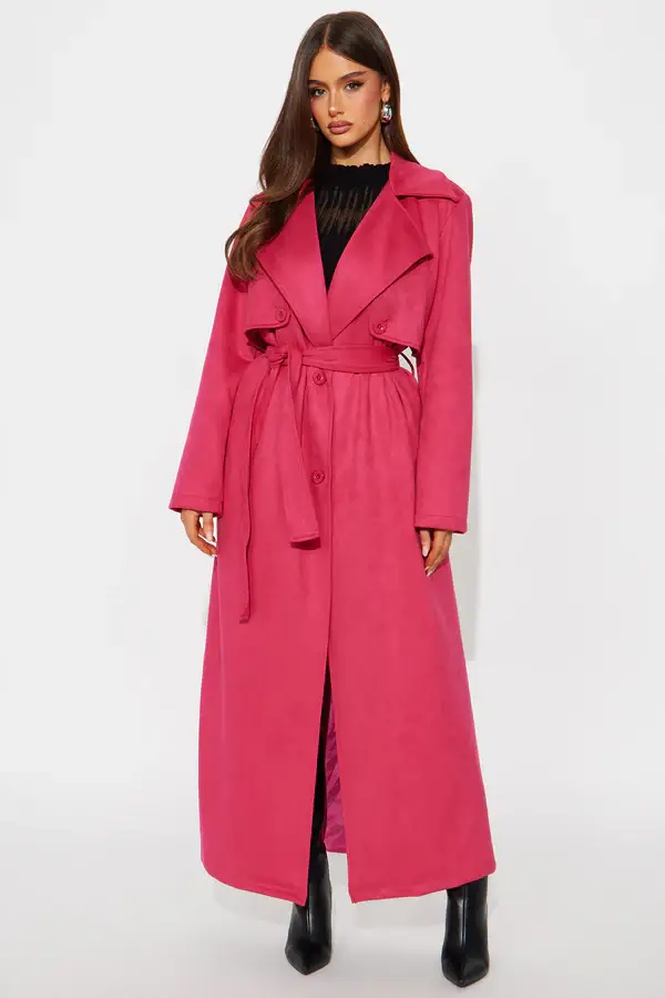 Trench Fucsia