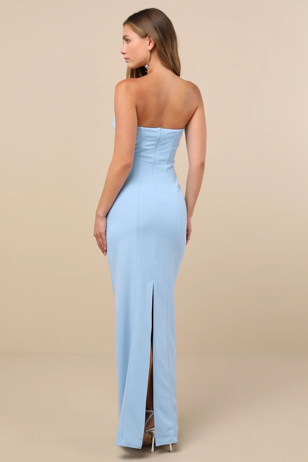 Vestido Diamant Celeste - Imagen 2