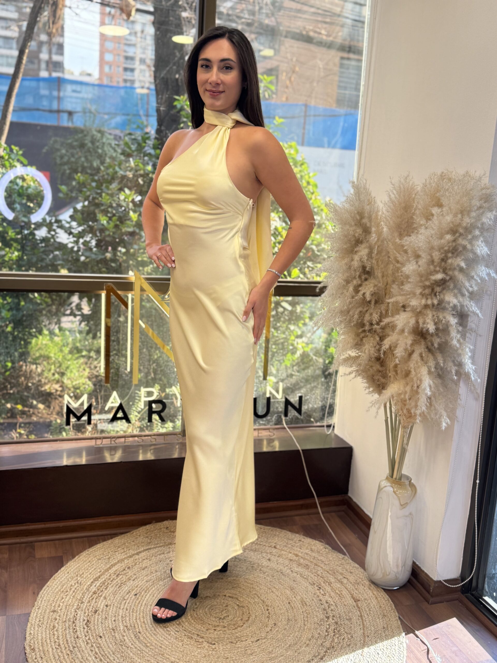 Vestido Juliette Amarillo Pálido
